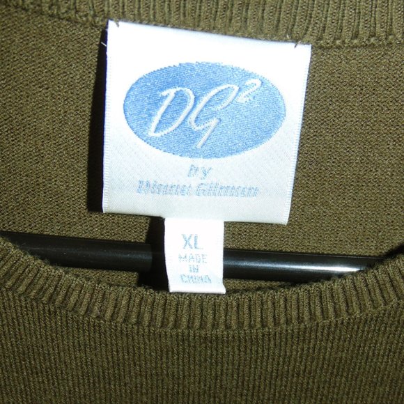 DG2 Diane Gilman Sleeveless Top Size XL - NWOT - Picture 3 of 4